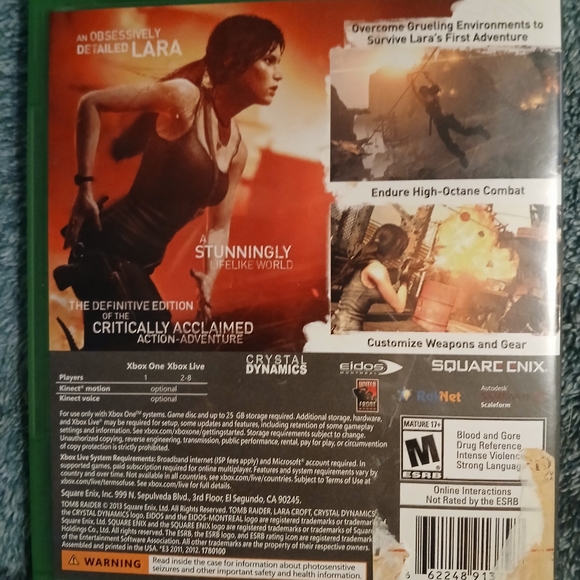 Tomb Raider game for Xbox one - Picture 2 of 2